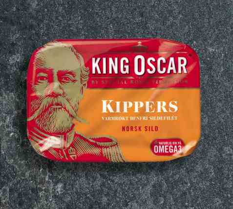 Bilde av King Oscar kippers.