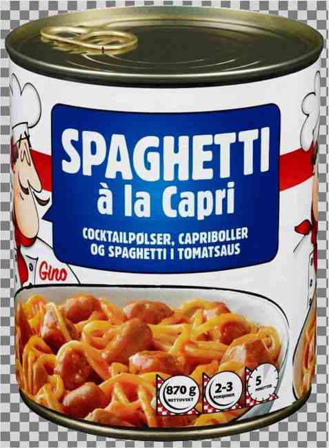 Bilde av Trondhjems Spaghetti a la capri. Bilde av Trondhjems Spaghetti a la capri.