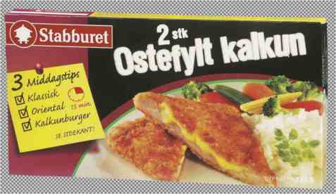 Bilde av Stabburet ostefylt kalkun.