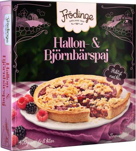 Bilde av Frødinge Hallon & Bjørnbarspaj. Bilde av Frødinge Hallon & Bjørnbarspaj.