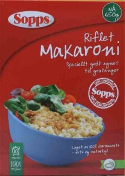 Bilde av Sopps Makaroni Riflet. Bilde av Sopps Makaroni Riflet.