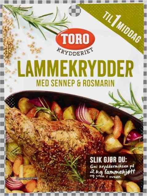 Bilde av Toro Krydderiet lammekrydder. Bilde av Toro Krydderiet lammekrydder.