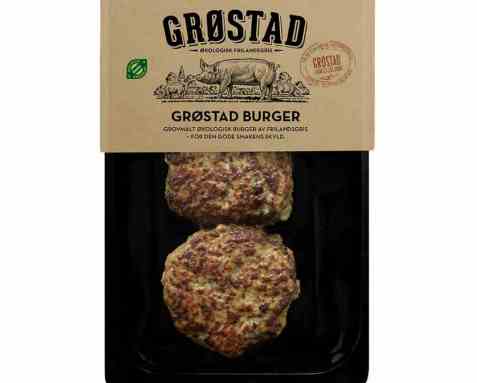 Bilde av Grøstadgris Grøstadburger. Bilde av Grøstadgris Grøstadburger.