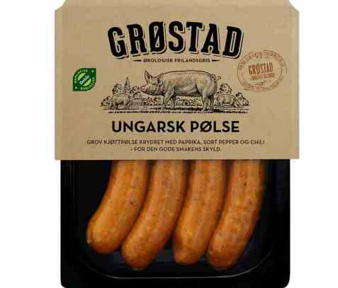 Bilde av Grøstadgris Ungarsk pølse. Bilde av Grøstadgris Ungarsk pølse.