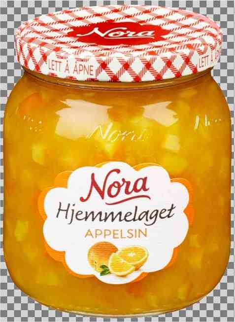 Bilde av Nora hjemmelaget appelsinmarmelade.
