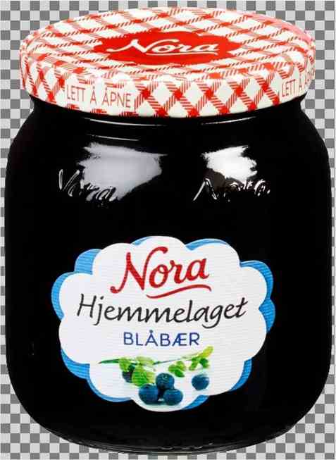 Bilde av Nora hjemmelaget blåbærsyltetøy. Bilde av Nora hjemmelaget blåbærsyltetøy.