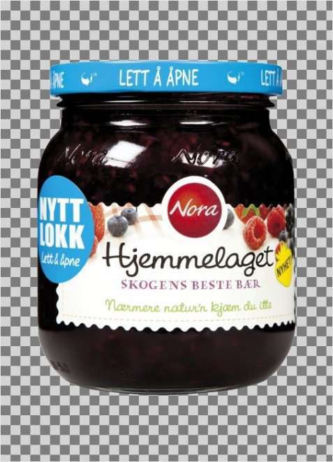 Bilde av Nora Hjemmelaget skogens beste bær syltetøy. Bilde av Nora Hjemmelaget skogens beste bær syltetøy.