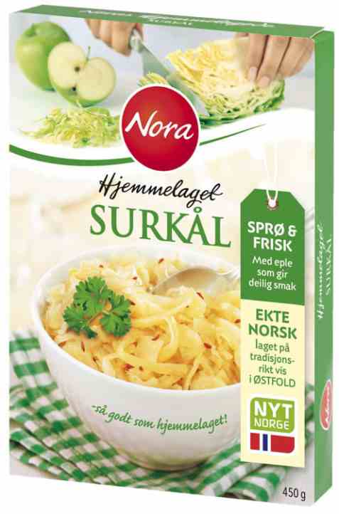 Bilde av Nora Hjemmelaget surkål. Bilde av Nora Hjemmelaget surkål.