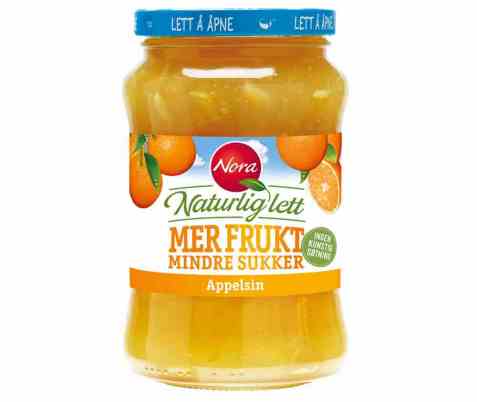 Bilde av Nora Naturlig lett appelsinmarmelade.