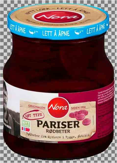 Bilde av Nora Pariser rødbeter. Bilde av Nora Pariser rødbeter.