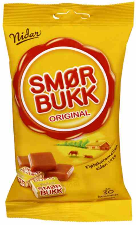 Bilde av Nidar smørbukk original 150gr. Bilde av Nidar smørbukk original 150gr.
