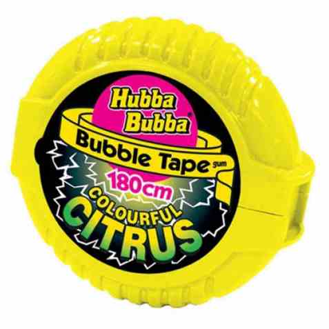 Bilde av Hubba Bubba Tape Citrus. Bilde av Hubba Bubba Tape Citrus.