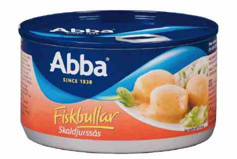 Bilde av Abba fiskbullar i skaldjurssås. Bilde av Abba fiskbullar i skaldjurssås.