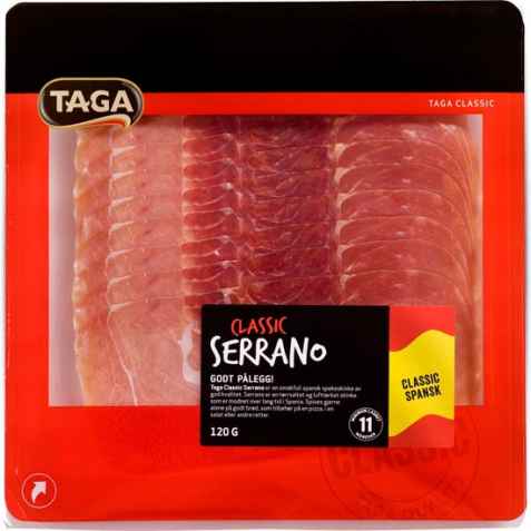 Bilde av Taga classic serranoskinke. Bilde av Taga classic serranoskinke.