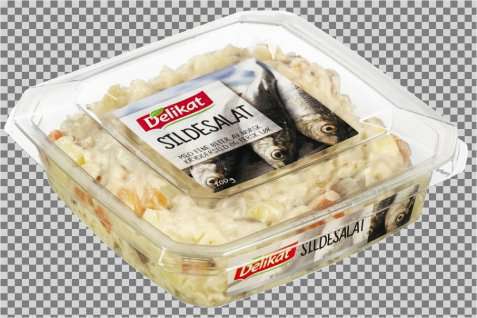 Bilde av Delikat sildesalat. Bilde av Delikat sildesalat.