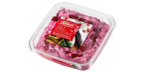 Bilde av Delikat Julesildesalat. Bilde av Delikat Julesildesalat.
