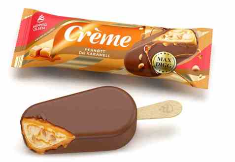 Bilde av Hennig Olsen Crème peanøtt og karamell. Bilde av Hennig Olsen Crème peanøtt og karamell.