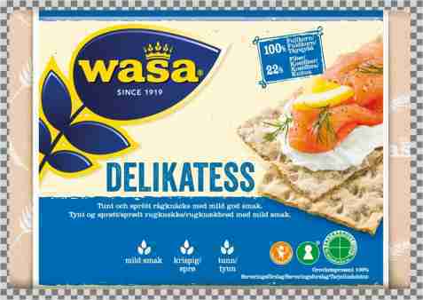 Bilde av Wasa Delikatess Sesam. Bilde av Wasa Delikatess Sesam.