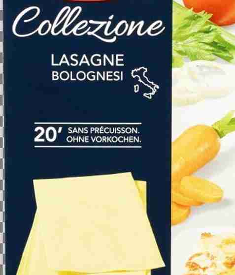 Bilde av Barilla lasagne gul. Bilde av Barilla lasagne gul.