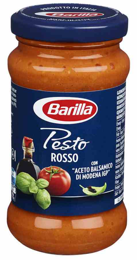 Bilde av Barilla pesto rosso. Bilde av Barilla pesto rosso.