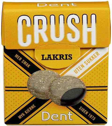 Bilde av Dent crush lakris. Bilde av Dent crush lakris.