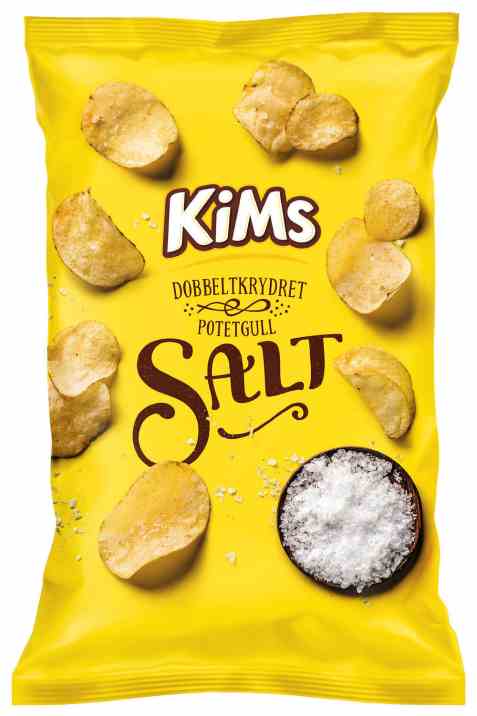 Bilde av Kims Potetchips. Bilde av Kims Potetchips.