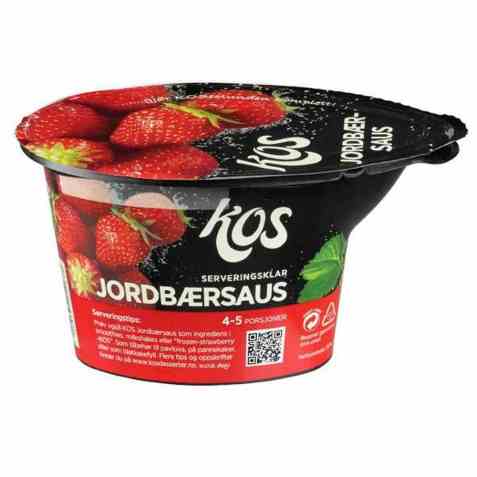 Bilde av Fjordland KOS jordbærsaus.