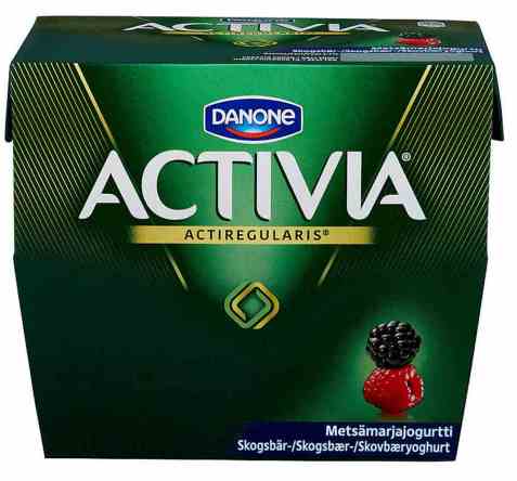 Bilde av Danone Activia yoghurt Skogsbær. Bilde av Danone Activia yoghurt Skogsbær.