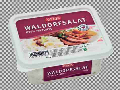 Bilde av Denja waldorfsalat uten majones.