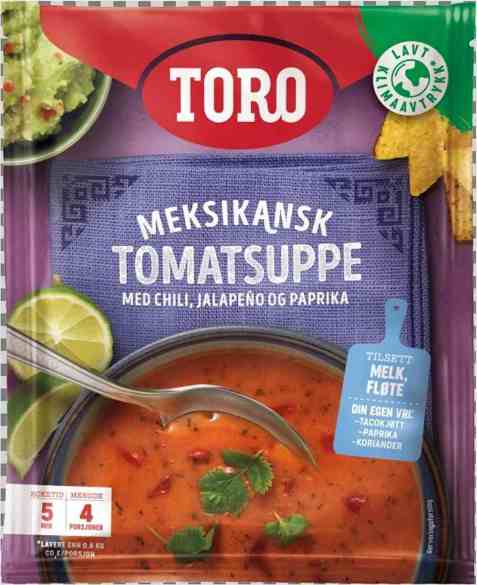 Bilde av Toro meksikansk tomatsuppe. Bilde av Toro meksikansk tomatsuppe.