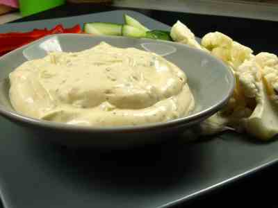 Den beste dressingen - nemlig hjemmelagd ranchdressing