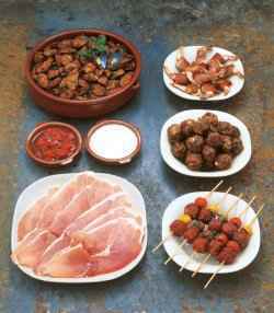 Lag en tapas buffet! Lag en tapas buffet!