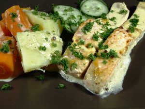 Enkel nyttårsmeny med laks