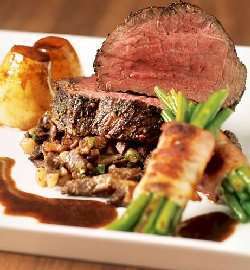 Nyttårsmeny med oksefilet Nyttårsmeny med oksefilet