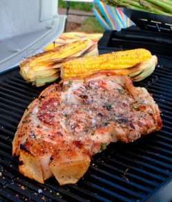 Flintstek, saftig grillsnadder.