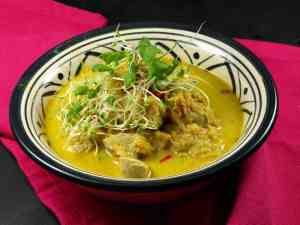 Indisk kyllingsuppe, den mest populære suppa