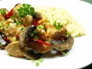 Stroganoff med variasjoner. Stroganoff med variasjoner.