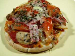 Pitapizza - enkelt og godt