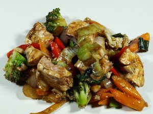 10 asiatisk inspirerte wok med fisk