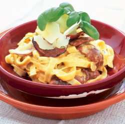 Carbonara chorizo oppskrift.
