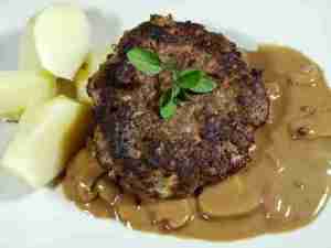 Prøv også Knut`s hjemmelagde hamburger:.