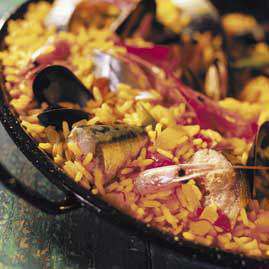 Paella med makrell oppskrift.