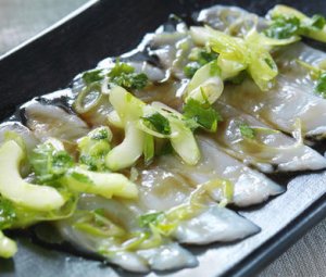 Prøv også Kveitecarpaccio.