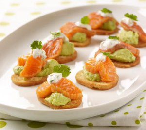 Prøv også Soyamarinert ørret med avokadokrem og korianderyoghurt.