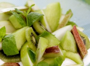 Prøv også Grønn fruktsalat.