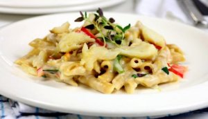 Prøv også Klippfisk med pasta og ostesaus.