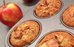 Prøv også Grove eplemuffins.