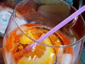 Prøv også Aperol Spritz.