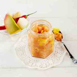 Prøv også Pære- og mangochutney.