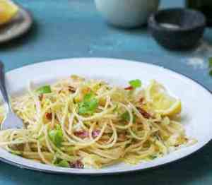 Prøv også Spaghetti med brød og sitron.